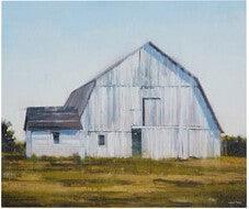Old White Barn Gel Coat Canvas Multicolor Olliix.com