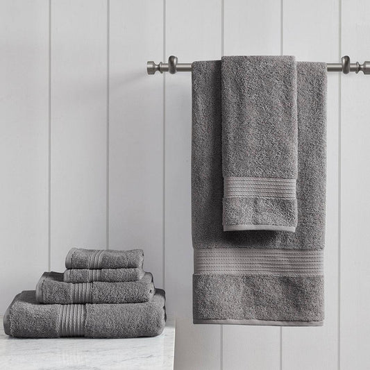 Organic Bath Towel Charcoal Olliix.com