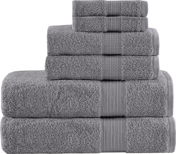 Organic Bath Towel Charcoal Olliix.com