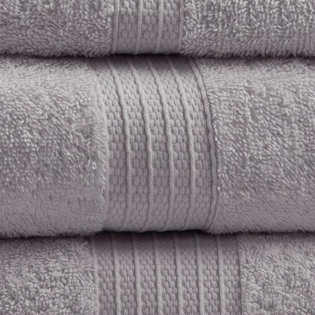 Organic Bath Towel Grey Olliix.com