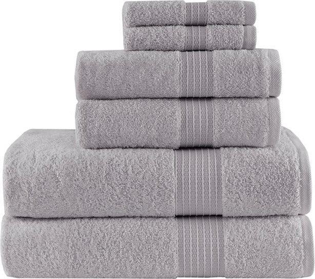 Organic Bath Towel Grey Olliix.com