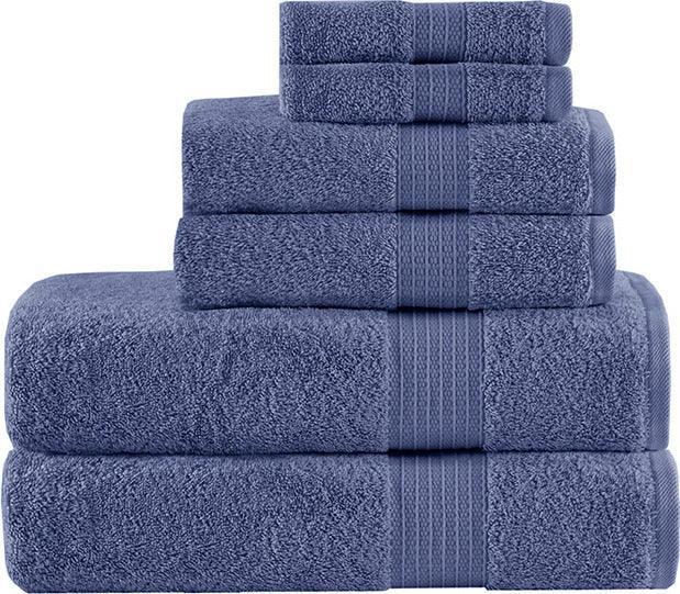 Organic Bath Towel Navy Olliix.com