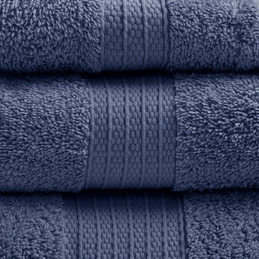 Organic Bath Towel Navy Olliix.com