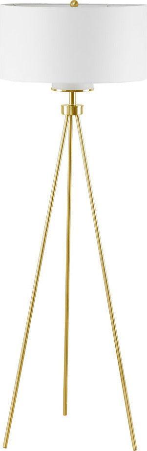 Pacific Tripod Floor Lamp Gold Olliix.com