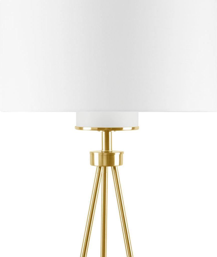 Pacific Tripod Floor Lamp Gold Olliix.com