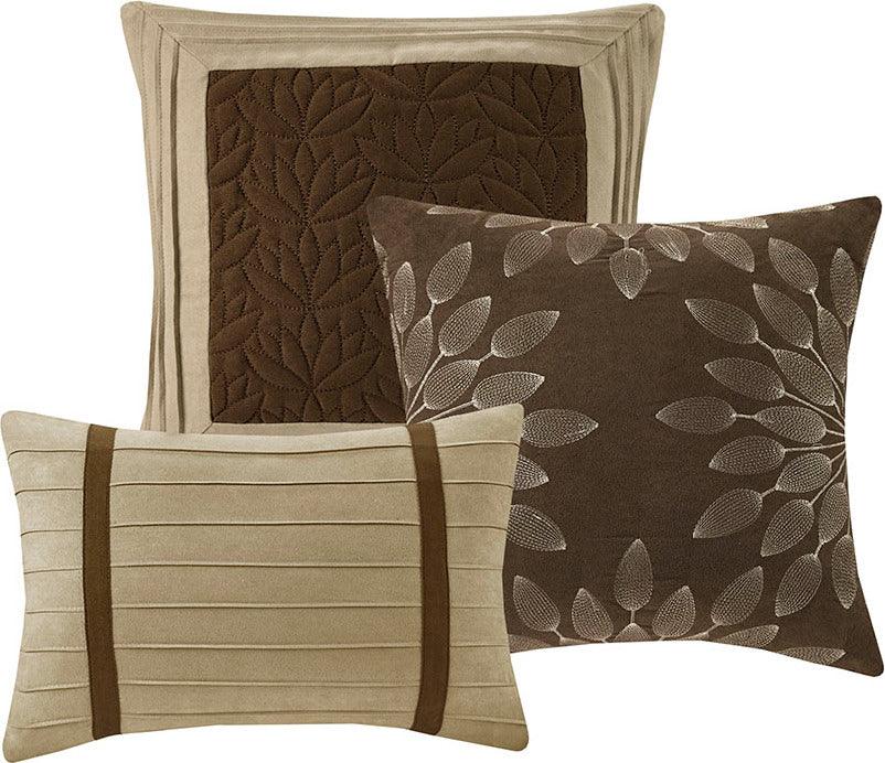 Palmer Farm House 7 Piece Comforter Set Natural Full Olliix.com