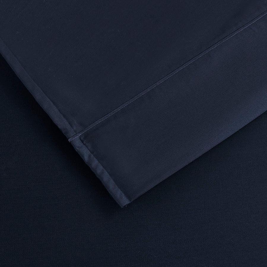 Pima Cotton Sheet Set Navy King MP20-8000 Olliix.com