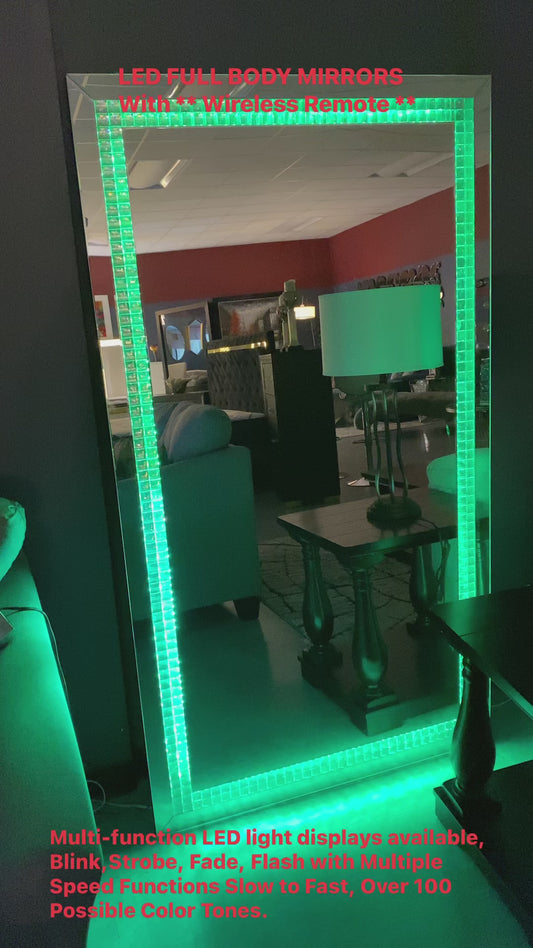 LED FULL BODY MIRRORS
With wireless Remote