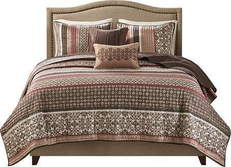 Princeton Coverlet & Bedspread Full / Queen Red Olliix.com