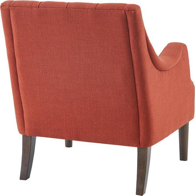 Qwen Button Tufted Accent Chair Spice Olliix.com