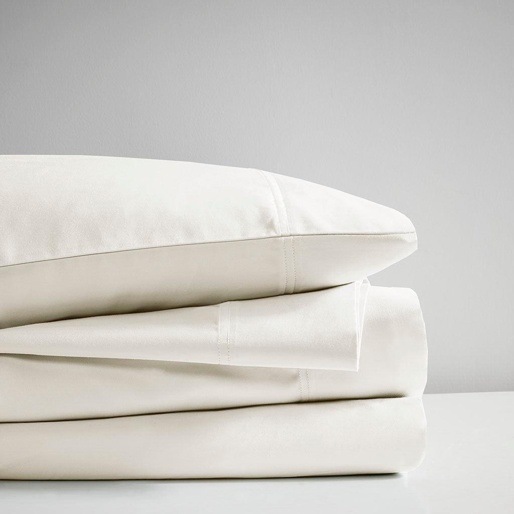 Rayon From Bamboo California King Sheet Set Ivory Olliix.com