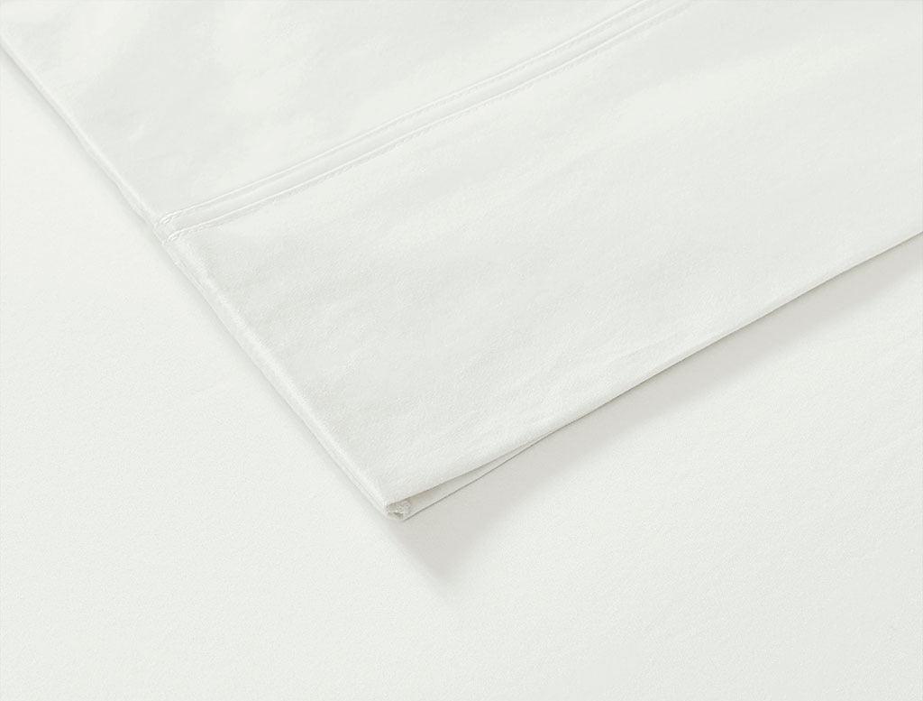 Rayon from Bamboo California King Sheet Set White Olliix.com