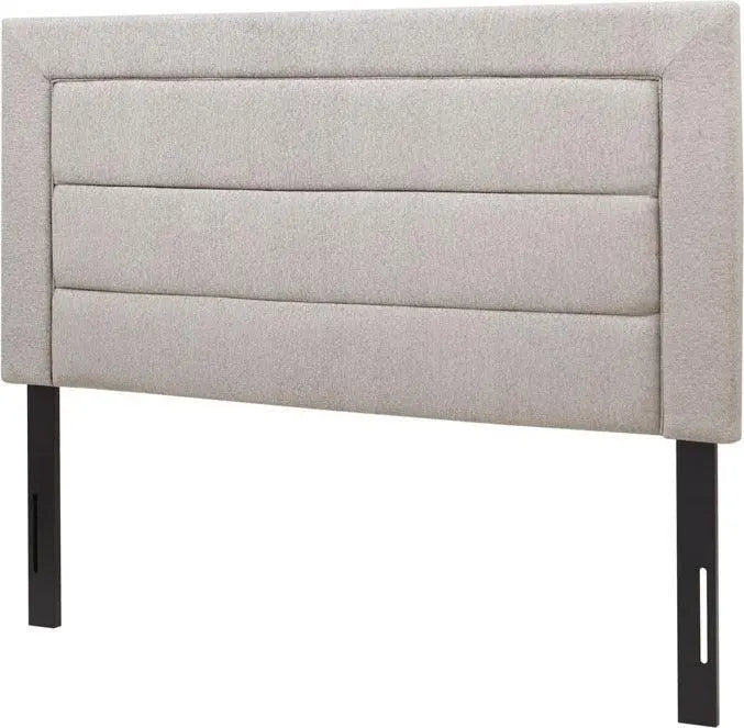 Rebecca Quilted Upholstered Headboard Black Olliix.com