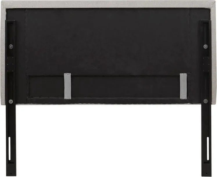 Rebecca Quilted Upholstered Headboard Black Olliix.com