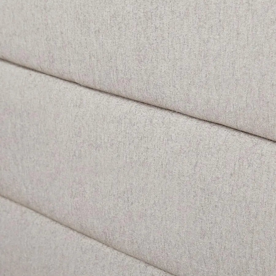 Rebecca Quilted Upholstered Headboard Black Olliix.com