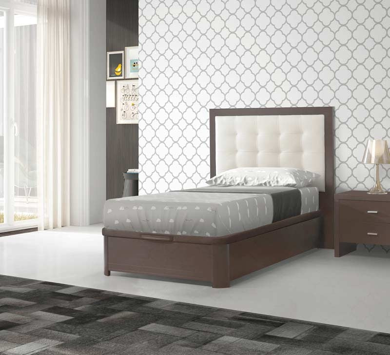 ESF Furniture - Regina Storage Platform Twin Bed - REGINASPTB ESF Furniture