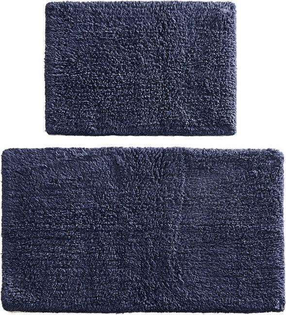 Ritzy Bath Rug Navy Olliix.com