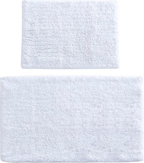 Ritzy Bath Rug White Olliix.com