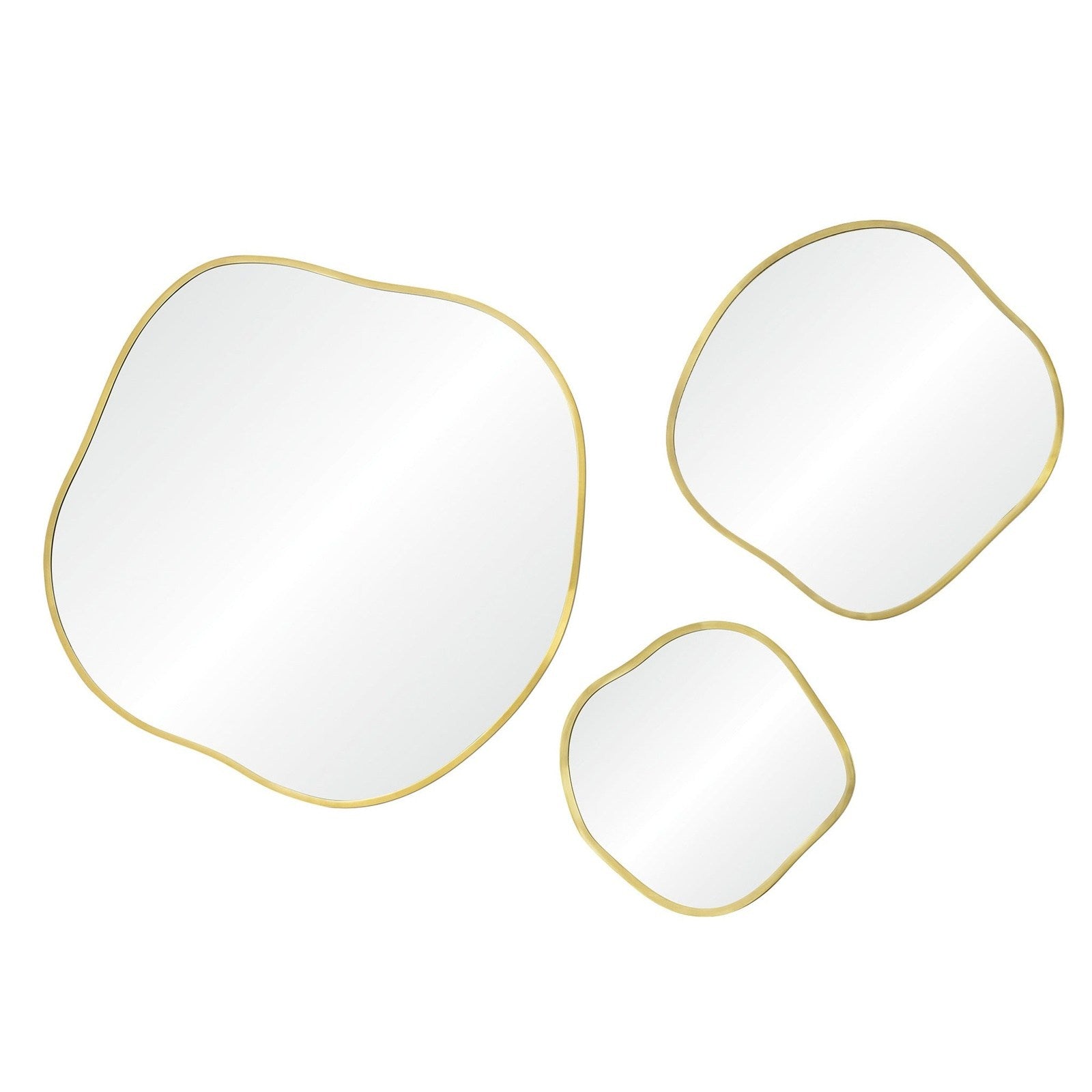 RenWil Nucleus Round, Irregular Mirror Only for Renwil Brand (collaboration with Steven Sabados) RenWil