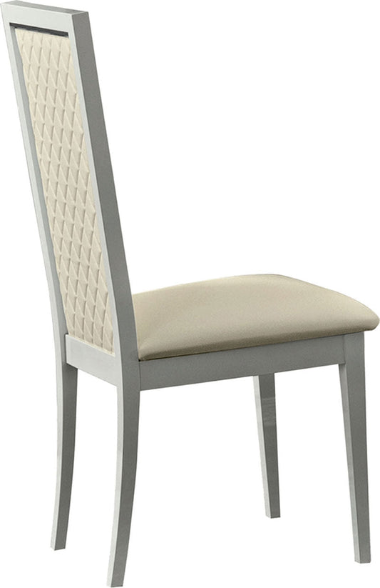 ESF Furniture - Roma Side Chair Set of 2 in White - ROMACHAIRWHITE ESF Furniture