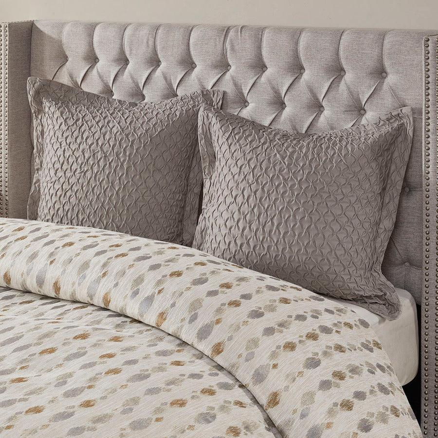 Sanctuary Comforter Set Taupe|Gold King Olliix.com