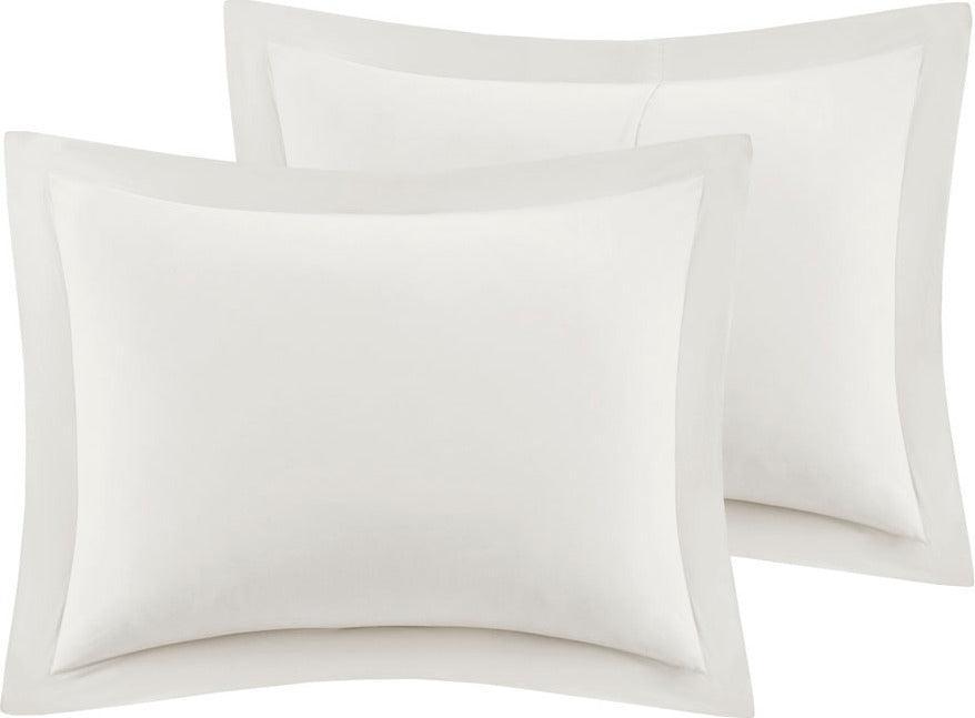 Sarasota Casual Microcell Down Alternative Comforter Mini Set Ivory Full/Queen Olliix.com