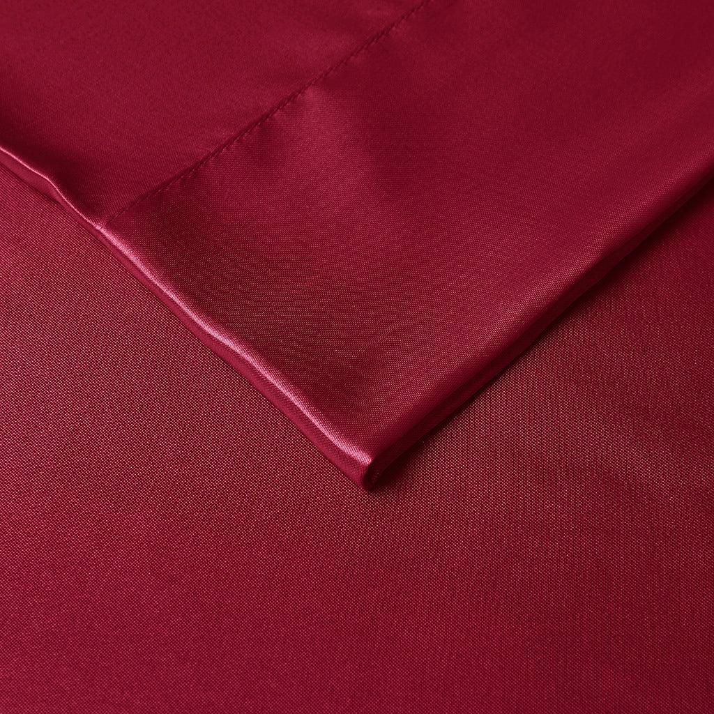 Satin King Pillowcase Red Olliix.com