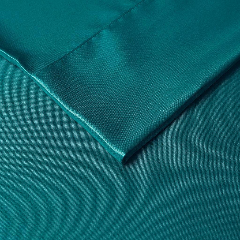 Satin King Pillowcase Teal Olliix.com