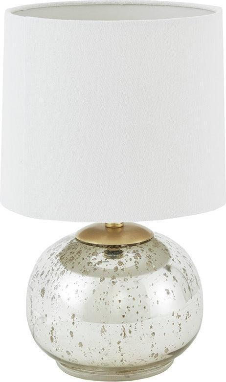 Saxony Table Lamp Silver Olliix.com