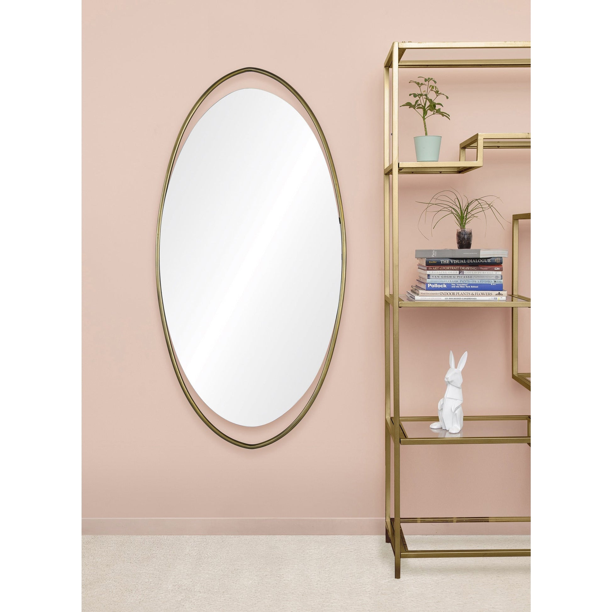 RenWil Sonnet Oval Mirror NDD21M322 RenWil