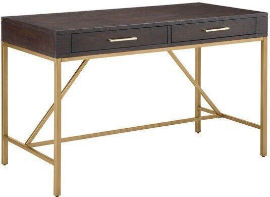 Sharkey Desk Morocco & Gold Olliix.com