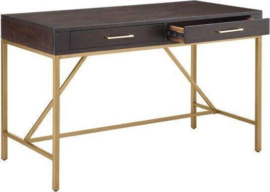 Sharkey Desk Morocco & Gold Olliix.com