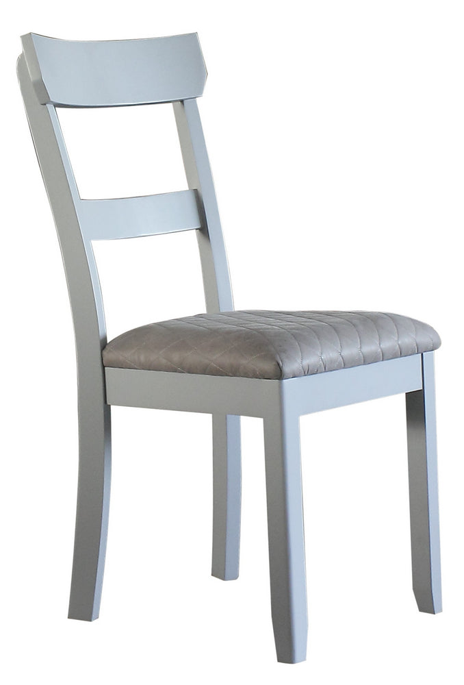 Acme Furniture House Marchese Side Chair in Pearl Gray (Set of 2) 68862 ACME East