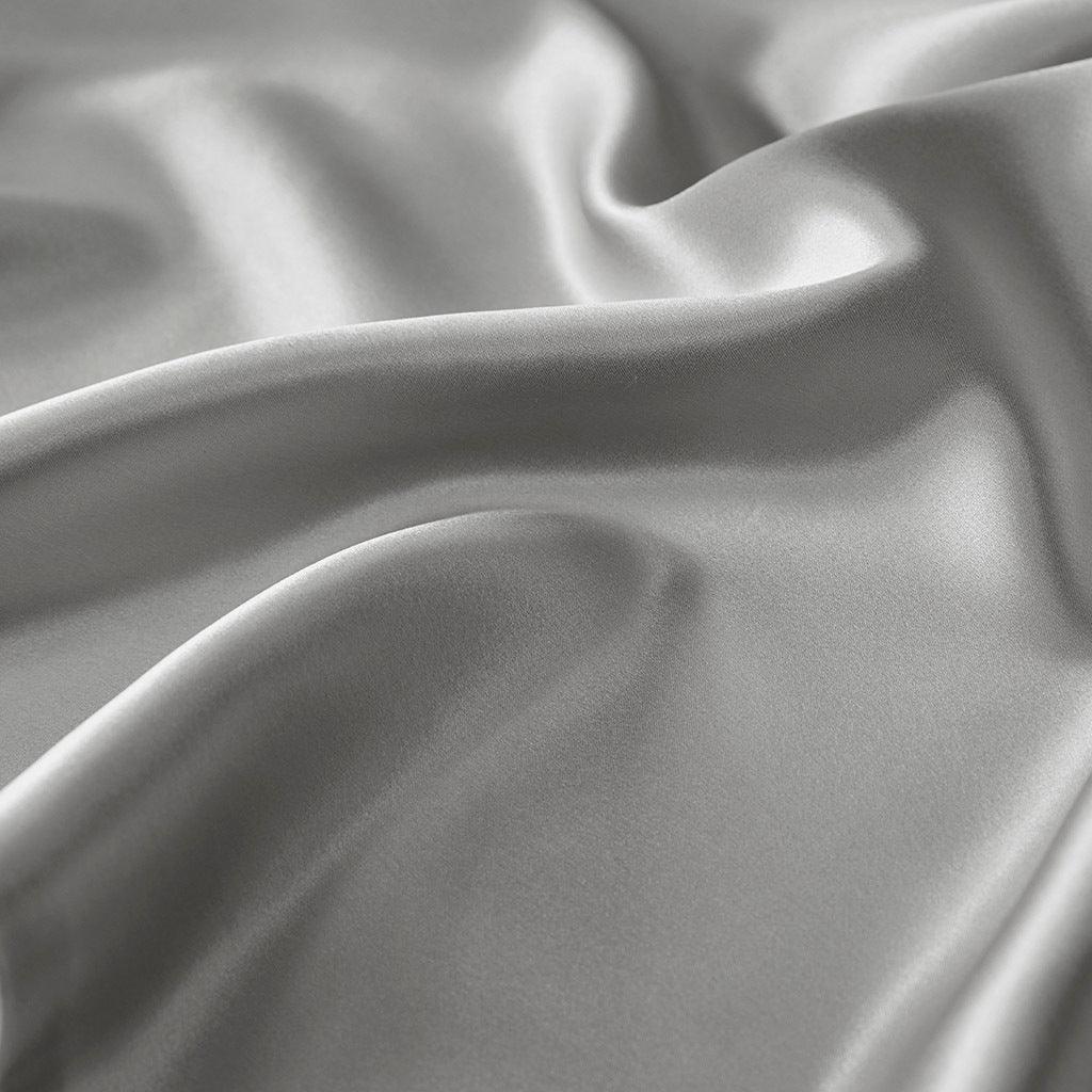 Silk Standard Pillowcase Gray Olliix.com