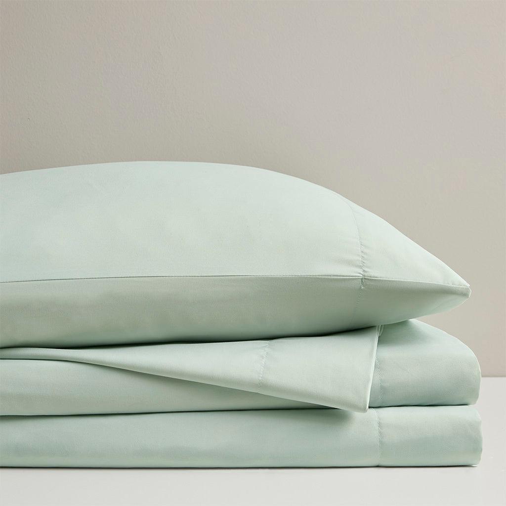 Smart Cool Microfiber California King Sheet Set Aqua Olliix.com