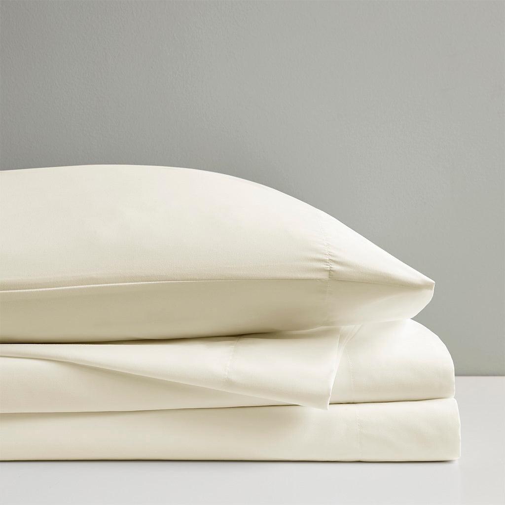 Smart Cool Microfiber California King Sheet Set Ivory Olliix.com