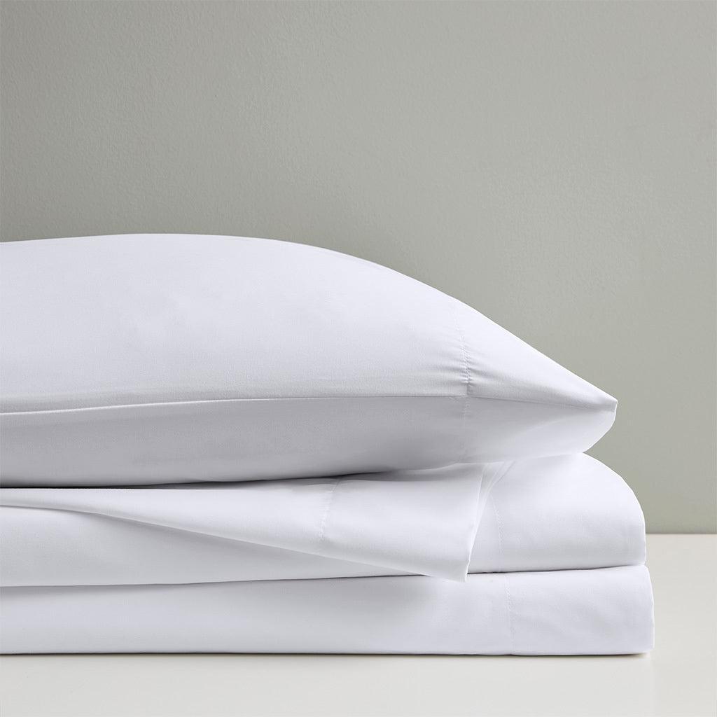 Smart Cool Microfiber California King Sheet Set White Olliix.com