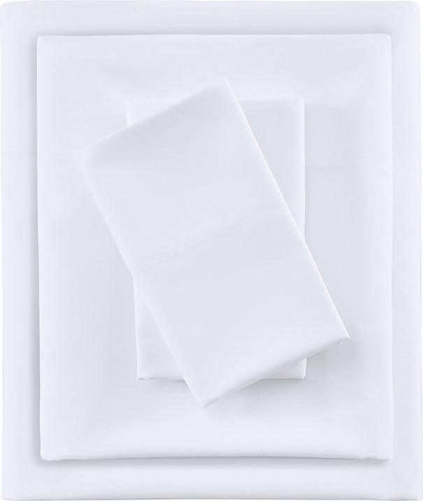 Smart Cool Microfiber California King Sheet Set White Olliix.com