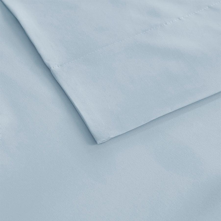 Smart Cool Microfiber Sheet Set Twin Blue Olliix.com