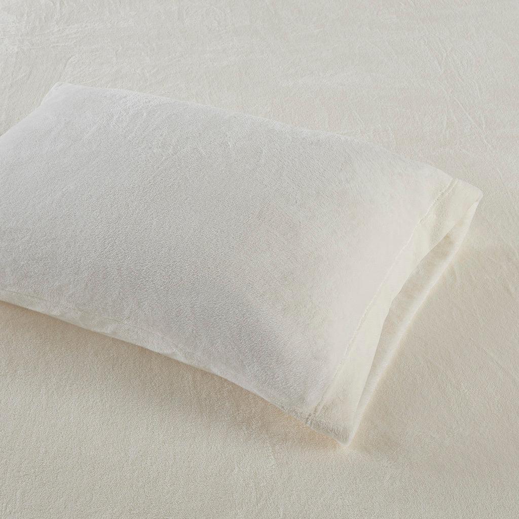 Soloft Plush Full Sheet Set Ivory Olliix.com