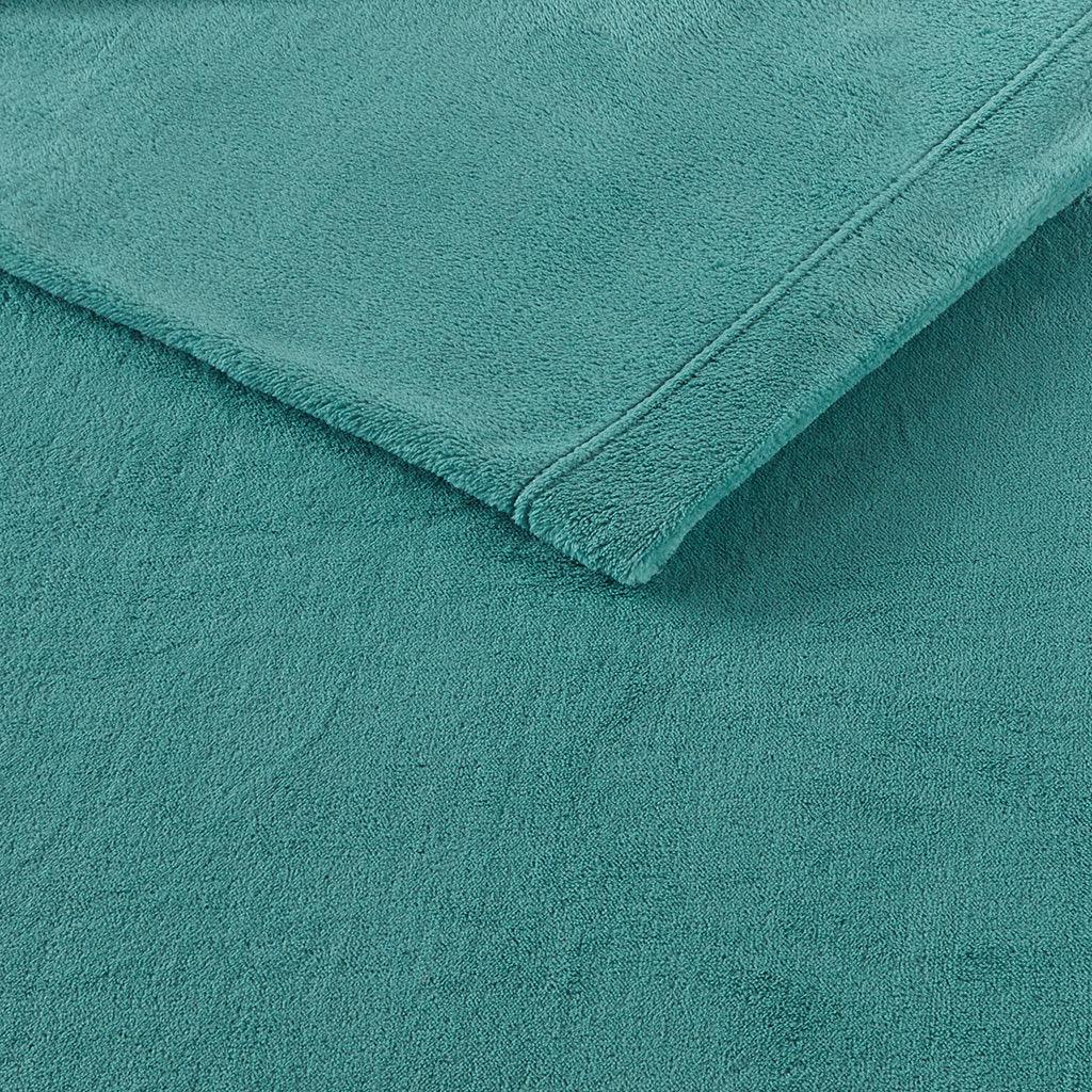 Soloft Plush Full Sheet Set Teal Olliix.com