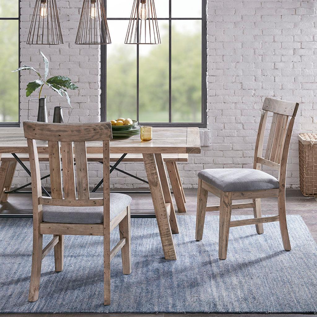 Sonoma Dining Side Chair (Set of 2) Natural & Gray Olliix.com