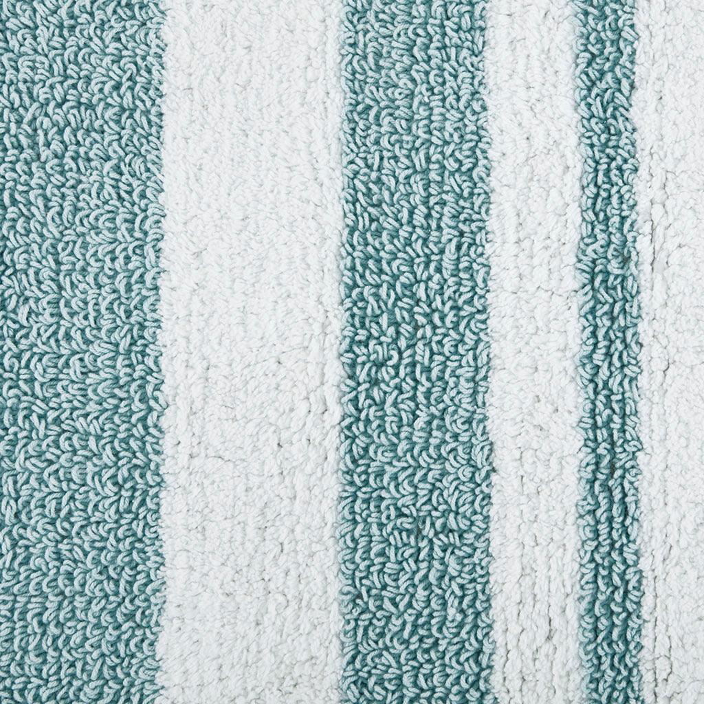 Spa 20" Cotton Bath Rug Aqua Olliix.com