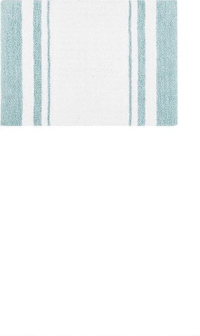 Spa 20" Cotton Bath Rug Aqua Olliix.com