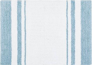 Spa 20" Cotton Bath Rug Blue Olliix.com