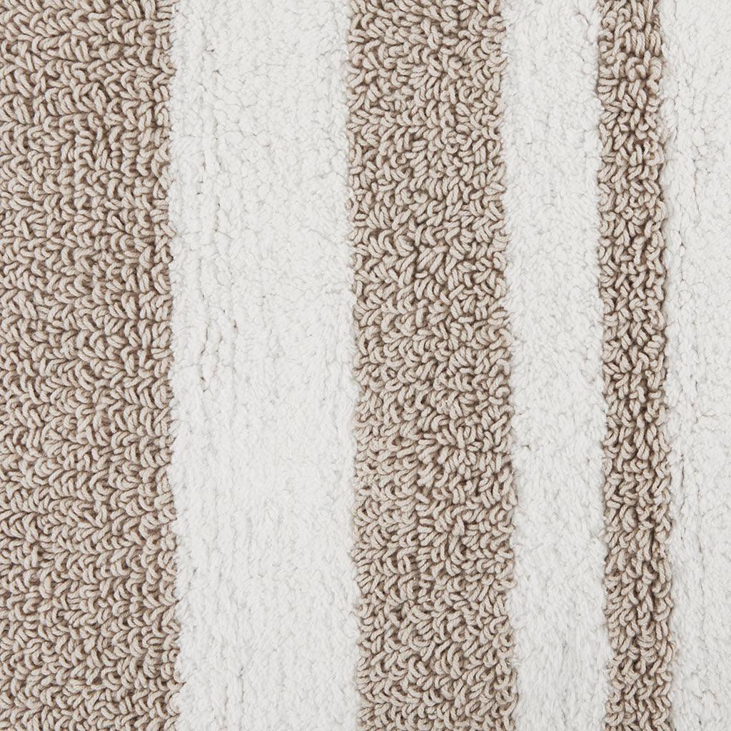 Spa 20" Cotton Bath Rug Taupe Olliix.com