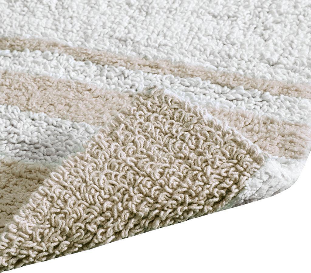 Spa 20" Cotton Bath Rug Taupe Olliix.com