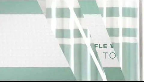 Spa Waffle Shower Curtain with 3M Treatment Grey-MP70-1484 Olliix.com