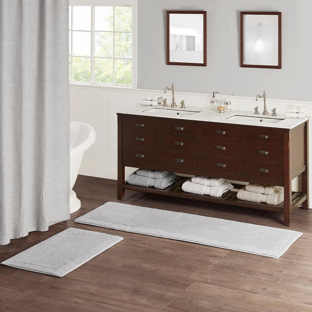 Splendor 21" Bath Rug Grey Olliix.com