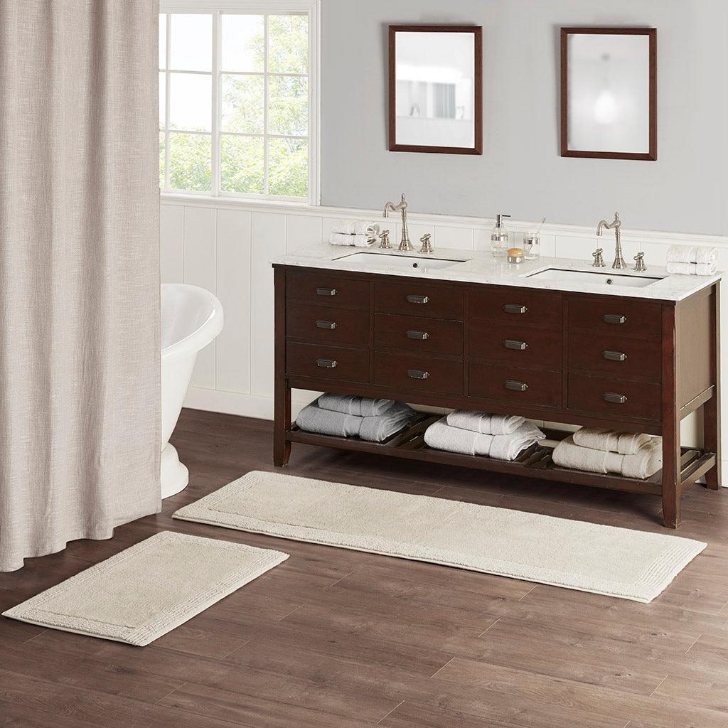 Splendor 21" Bath Rug Taupe Olliix.com